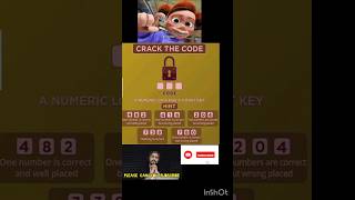 crack the code 😏 #shorts