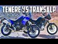 Yamaha tenere vs honda transalp  sub 11k adv comparison  cycle news