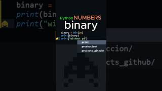 Python Binary Numbers