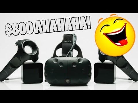 htc vive will cost 799 dollars but you get a free game not click