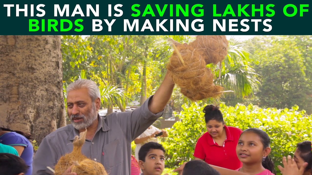 This Man Is Saving Lakhs Of Birds By Making Nests  Anuj Ramatri   An EcoFreak