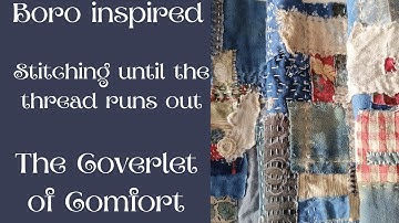 Time lapse Slowstitch Boro inspired 