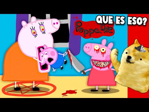 PEPPA.EXE la ANIMACION mas PERTURBADORA de todo INTERNET - Juegos con cheems