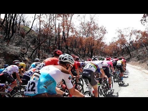 تصویری: کمک های تخصصی برای امدادرسانی به آتش سوزی استرالیا با Tour Down Under range