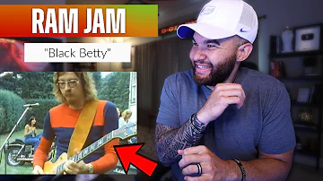 First Time Hearing RAM JAM - Black Betty [REACTION!!!]