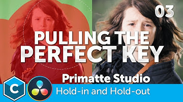 Pulling the Perfect Key in Resolve - 03 - Hold in Hold Out