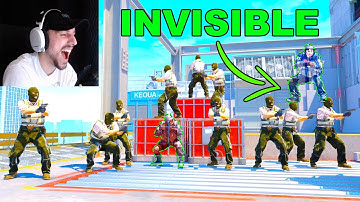 CAN 2 INVISIBLE FACEIT LEVEL 10s BEAT 10 SILVERS? (2v10)