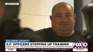 Spanish Fort police officers stepping up training