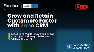 Zoho CRM Webinar and Product Overview