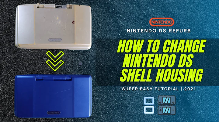 How to Reshell Original Nintendo DS (NTR001) | Tutorial 2022