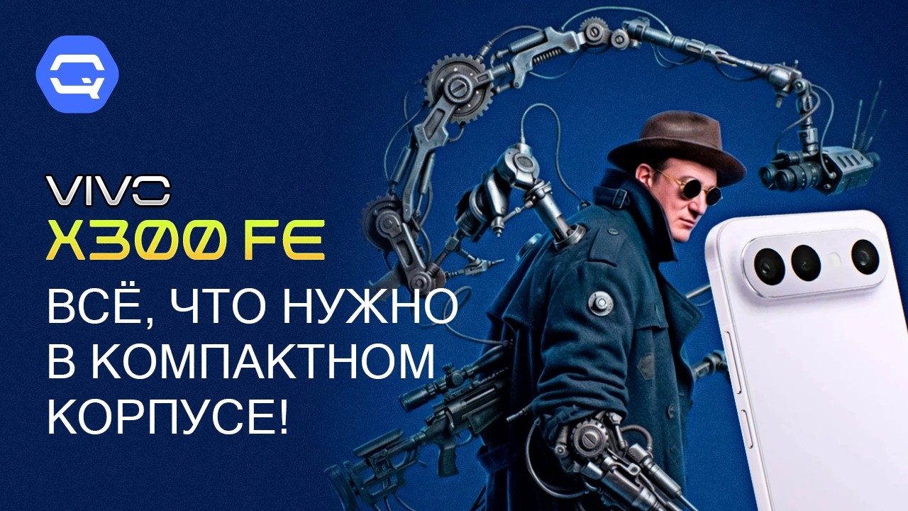 Vivo X300 FE — компактный смартфон с флагманскими возможностями!
