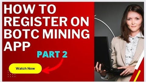HOW TO START MINING BOTC COIN FOR FREE.