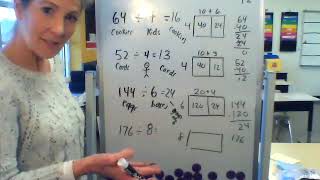 4th Grade -  Comparing Answers for Division Word Problems