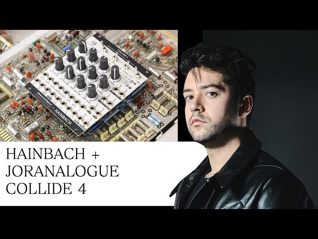 JORANALOGUE + ‪@Hainbach‬ COLLIDE 4 REVIEW - YouTube