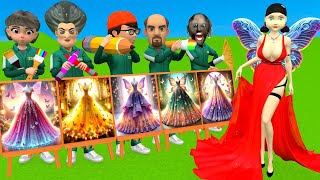Scary Teacher 3d Vs Squid Game Help Squid Doll Change Princess Dress Vs Dressing Room 5 Challenger