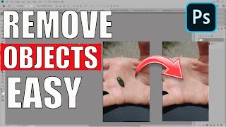 HOW TO REMOVE OBJECTS FROM PHOTOS IN ADOBE PHOTOSHOP