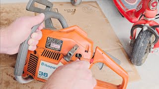 Husqvarna 36 Chainsaw Carburetor Adjustment