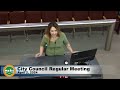 City council regular meeting  422024