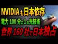 【NTT快挙】電力100分の1の光技術にNVIDIAが依存...世界160社が日本のテーブルに集まった理由