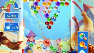 Bubble Witch 2 Saga Level 2144 with no booster & 1 bubble left screenshot 5