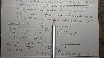 NUMERICALS ON FLYWHEEL PART-1 ME204 MUKESH JAIN (GPC,SIKAR)