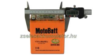 Motobatt YTX7L-BS IGEL motor akkumulátor