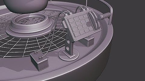 BLENDER CHALLENGE 5: Time Machine (Part 5)