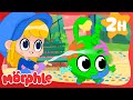 Stinky Orphle Takes a Bath! | Morphle&#39;s Family | My Magic Pet Morphle | Kids Cartoons