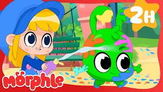 Stinky Orphle Takes a Bath! | Morphle's Family | My Magic Pet Morphle | Kids Cartoons