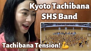 Kyoto Tachibana SHS Band 京都橘高校吹奏楽部 - Contest Video - fan reaction