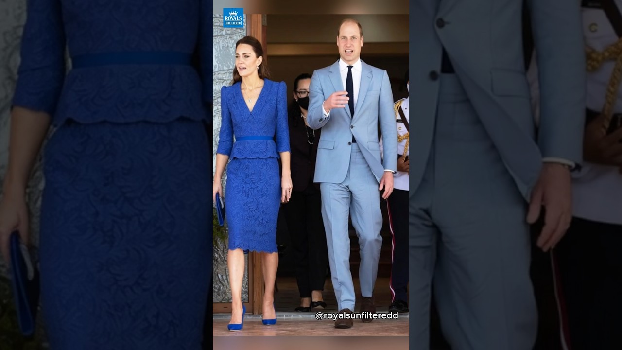 Prince William & Kate Middleton's Stunning Blue Power Couple Look ❤️ 