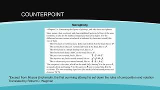 Module 28 the "Why" of Counterpoint