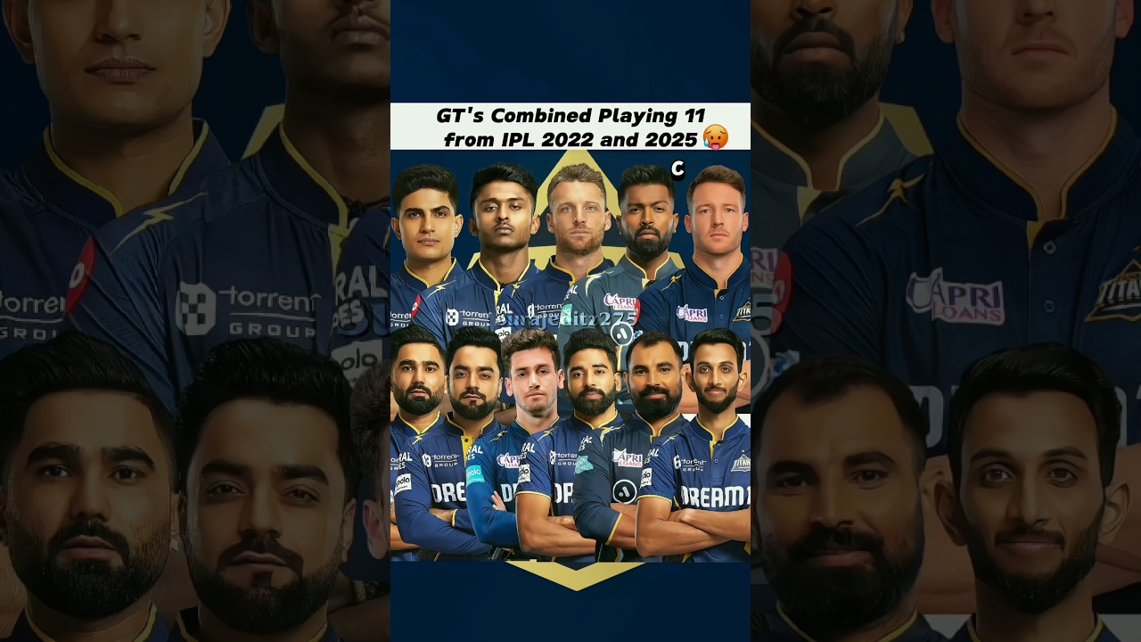GT's Combined Playing 11 🔥🗿