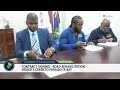 Contract Signing: Road Rehabilitation Hodge’s Creek to Paraquita Bay