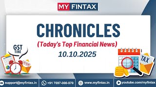 Today's Top Financial News 10.10.25 | #financialnews #chronicles