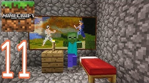 Minecraft Pocket Edition Gameplay Walkthrough Part 11 | Survival Mode |