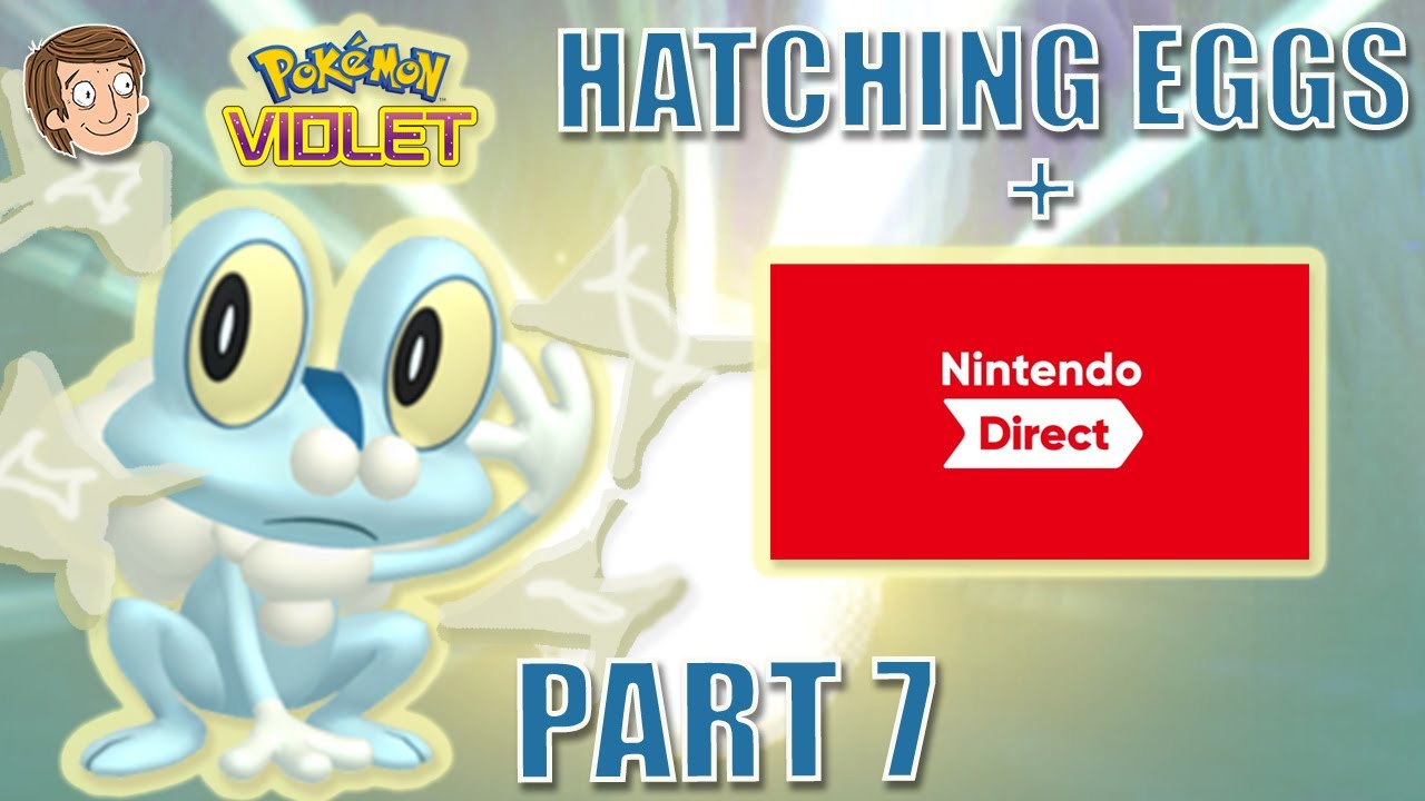 🔴 Hatching Froakie for the SHINY + Nintendo Direct Reaction!