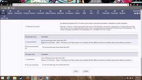 Dolibarr - How to create a company