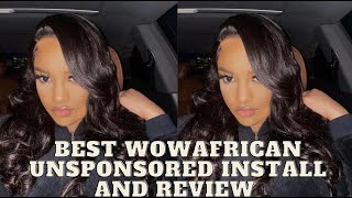 BEST WOWAFRICAN UNSPONSORED Hair review + Installation