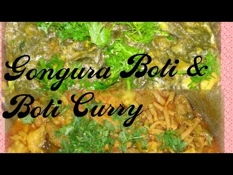 two-different-recipe-with-mutton-boti,-gongura-mutton-&-mutton-curry