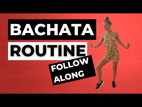 Slow Sensual Bachata Footwork & Styling - Follow Along - Dance With Rasa