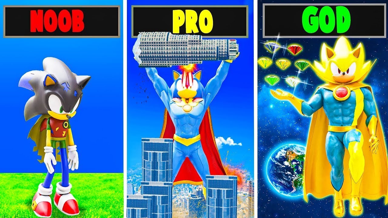 Upgrading SONIC to the ULTIMATE Superhero! in GTA 5 RP - YouTube