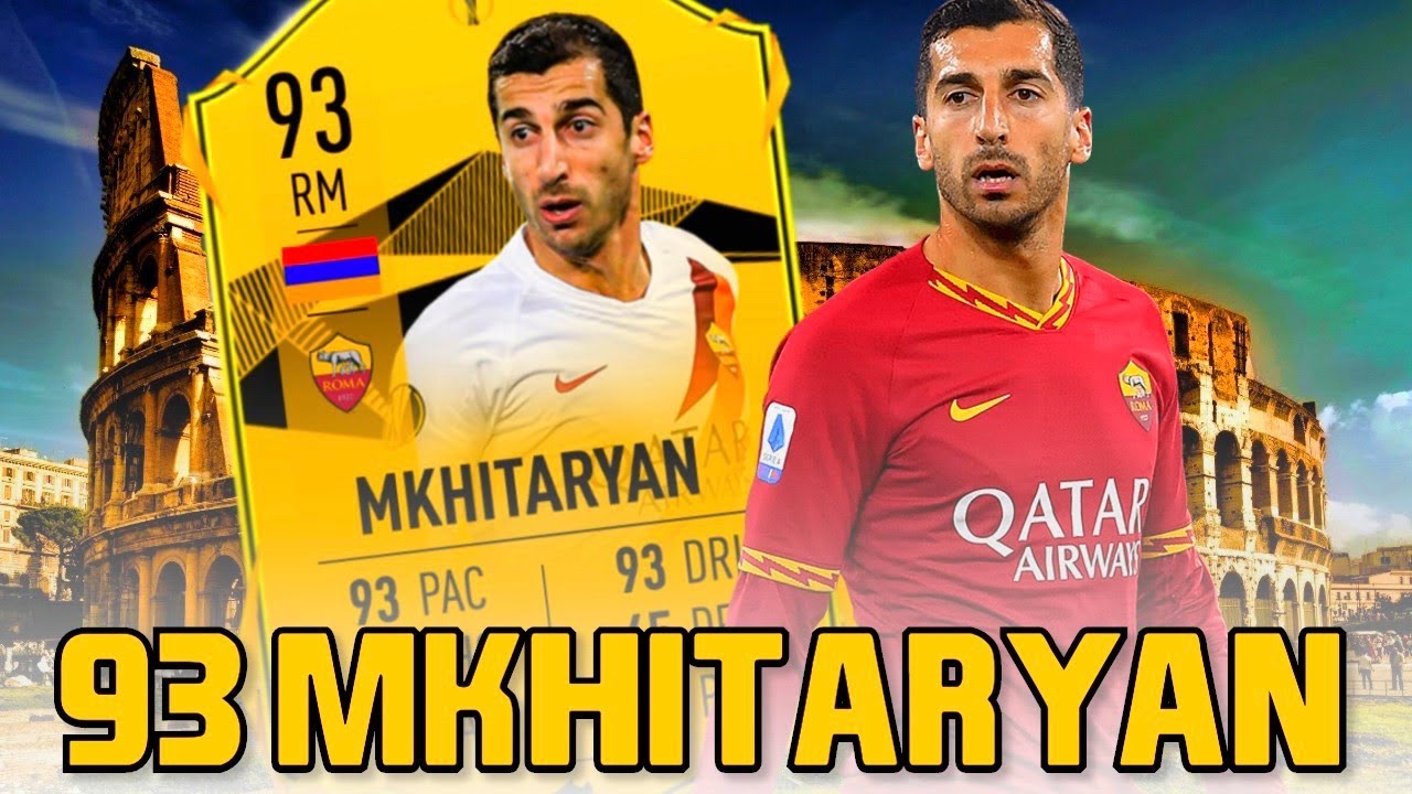 THE MOST CRACKED SERIE A WINGER!?!? EUROPA LEAGUE RTTF HENRIKH MKHITARYAN REVIEW