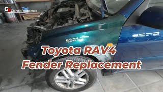 Toyota Rav4 Fender Replacement