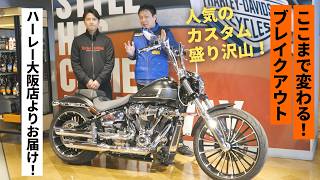 Osaka Harley] This Breakout custom is insane I can't believe
