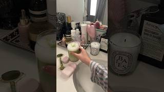 🩰☁️✨Glow up morning #selfcare #aesthetic #asmr #cleangirl #skincare #morningroutine #matcha #fyp