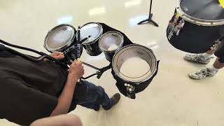Murc drumbreak on Tenors(Arranged by Cassidy Byers)