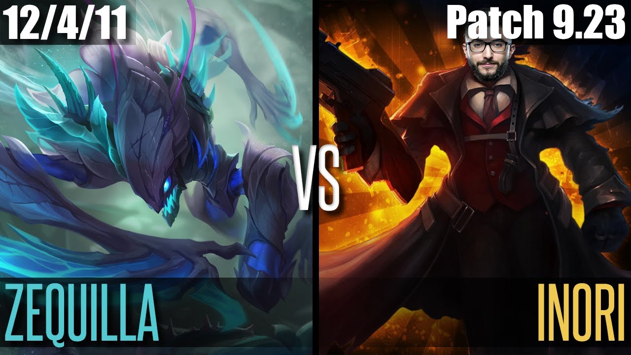 ZEQUILLA KHA'ZIX VS INORI GRAVES | NA Challenger | Patch 9.23