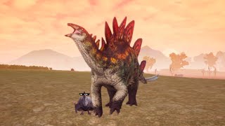 Survival Of The New Stegosaurus The Cursed Isle