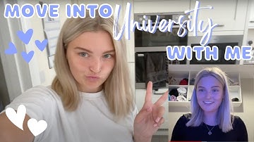 MOVING INTO UNIVERSITY ! Come with me- Robyn Emily